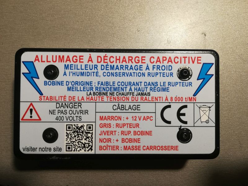 Testeur bobine d'allumage/CDI CEAB digital fonctionne sur batterie