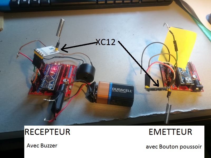 Comment utiliser module HC-12 SI4463 émetteur-récepteur sans fil avec  Arduino - Moussasoft